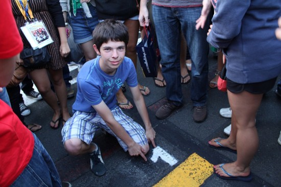 Melbourne Formel 1 Rennen 2012 - Ich mit der Pole Position