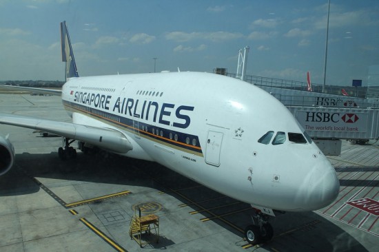Rückflug Australien nach Deutschland - Singapore Airlines Airbus A380 - IMG_8204